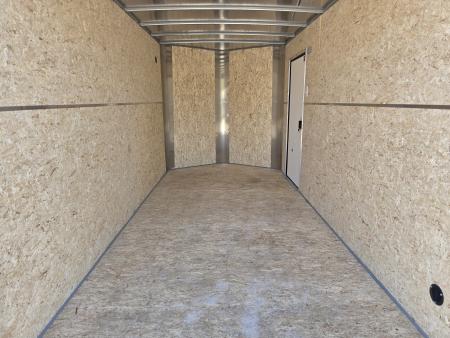 New 2027 H&H 7X14 TANDEM 7K CARGO W/BLACKOUT TRIM 7FT HEIGHT & BARN DOORS