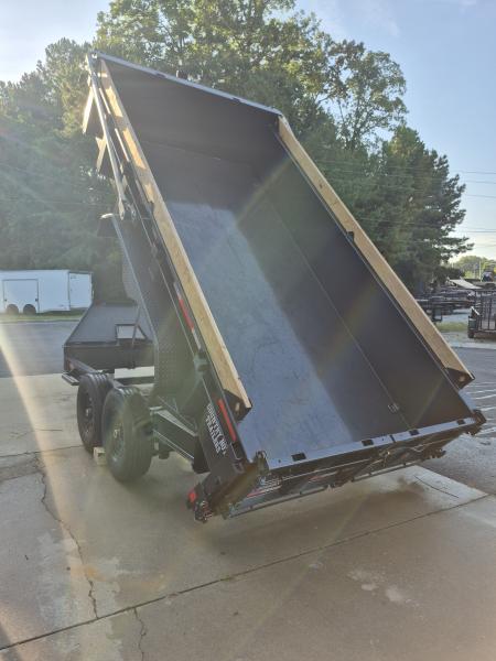 New 2027 Diamond C 82x14 Dump, 2' Sides, Ramps, 3 Way Gate LPT207