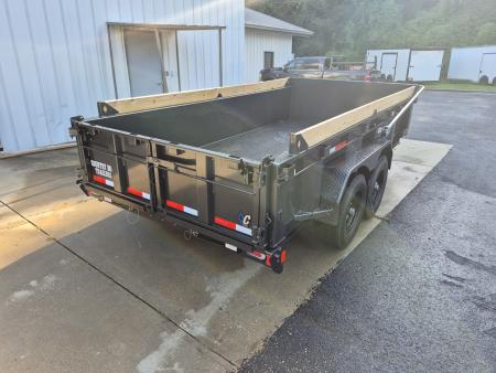 New 2027 Diamond C 82x14 Dump, 2' Sides, Ramps, 3 Way Gate LPT207