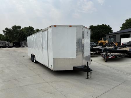 Used 2015 Diamond Cargo 8.5x24 plus 2v Cargo / Enclosed Trailer