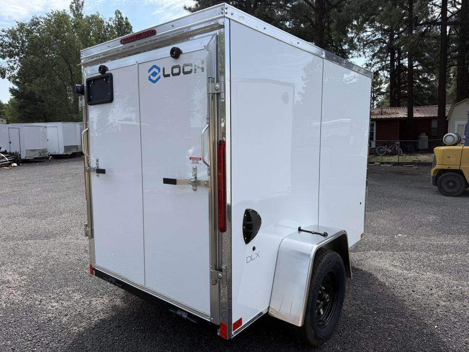 New 2027 Look Trailers 5X8 ST DLX Ramp Cargo / Enclosed Trailer