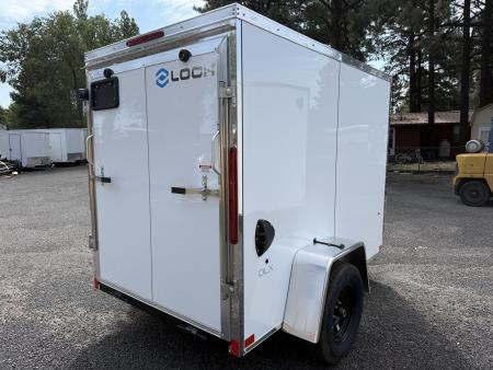 New 2027 Look Trailers 5X8 ST DLX Ramp Cargo / Enclosed Trailer