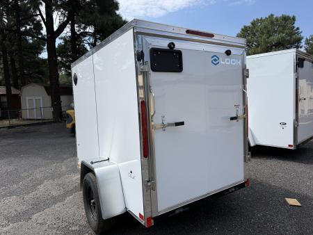 New 2027 Look Trailers 5X8 ST DLX Ramp Cargo / Enclosed Trailer