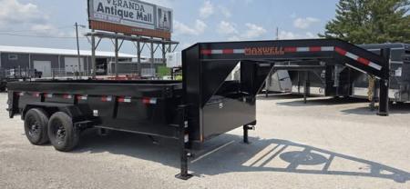 New 2026 Maxwell DC 16' GN Dump Trailer