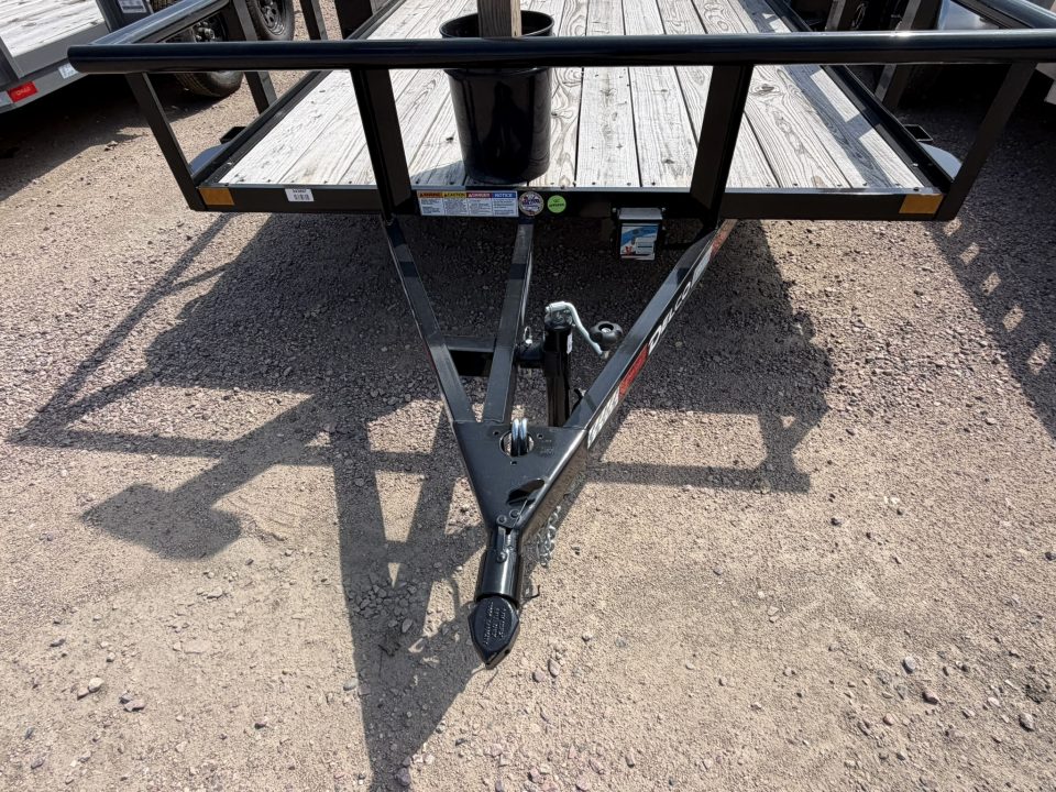 New 2026 Delco Trailers 16ft Utility Tandem Axle Trailer