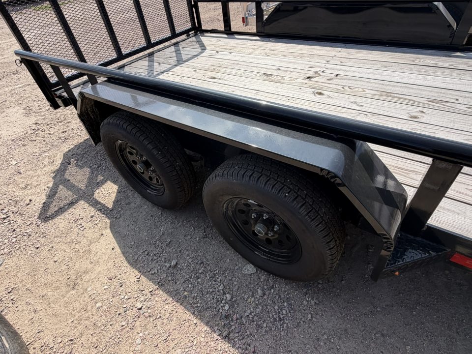 New 2026 Delco Trailers 16ft Utility Tandem Axle Trailer