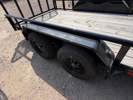 New 2026 Delco Trailers 16ft Utility Tandem Axle Trailer