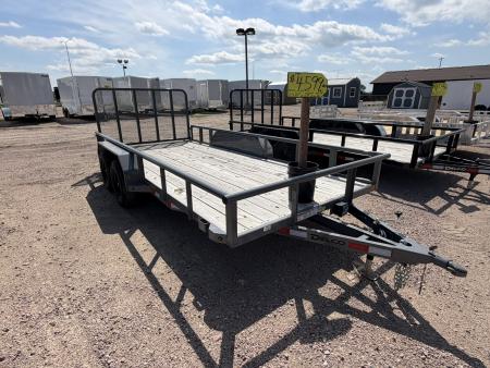 New 2026 Delco 16 ft Tandem Utility Trailer