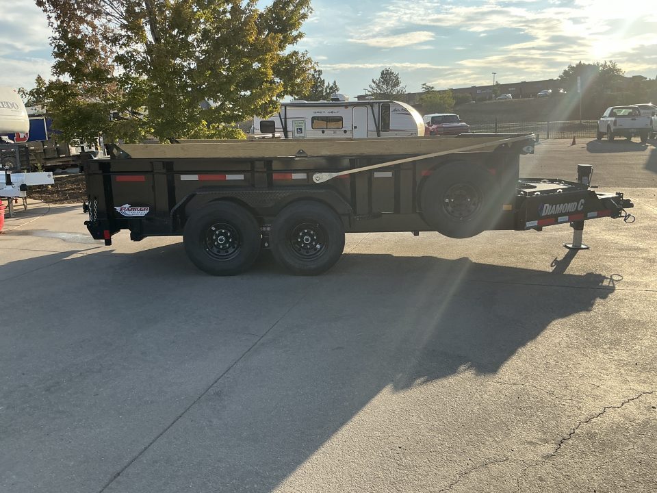 New 2027 Diamond C Trailers LPT207 14X82 Dump Trailer