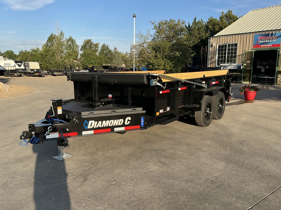 New 2027 Diamond C Trailers LPT207 14X82 Dump Trailer