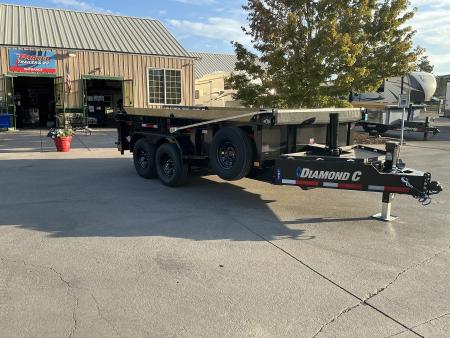 New 2027 Diamond C Trailers LPT207 14X82 Dump Trailer