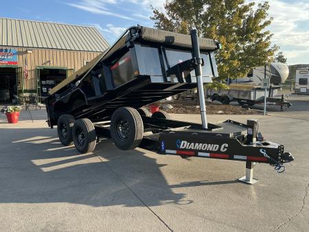 New 2027 Diamond C Trailers LPT207 14X82 Dump Trailer