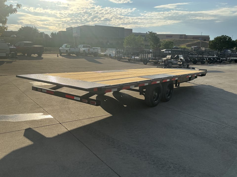 New 2027 Diamond C Trailers DET208L 24X102 Flatbed Trailer