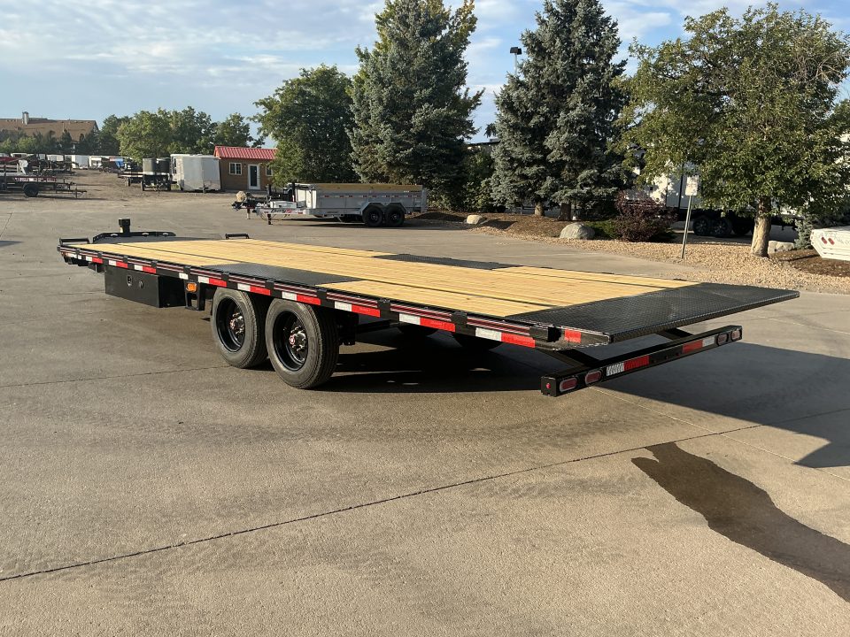 New 2027 Diamond C Trailers DET208L 24X102 Flatbed Trailer