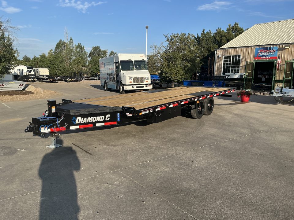 New 2027 Diamond C Trailers DET208L 24X102 Flatbed Trailer