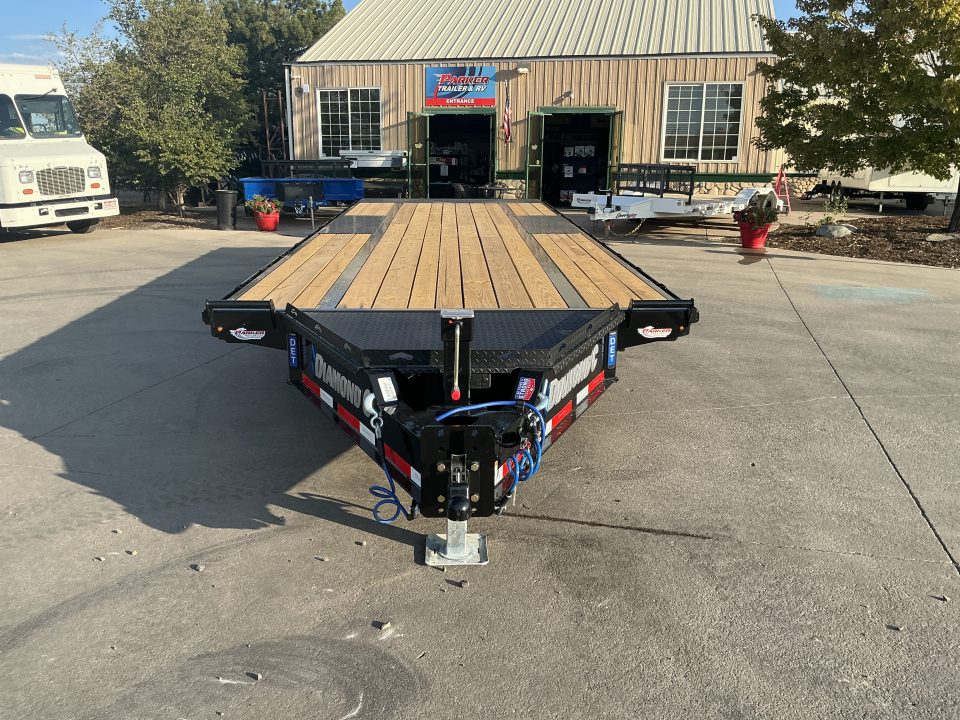 New 2027 Diamond C Trailers DET208L 24X102 Flatbed Trailer
