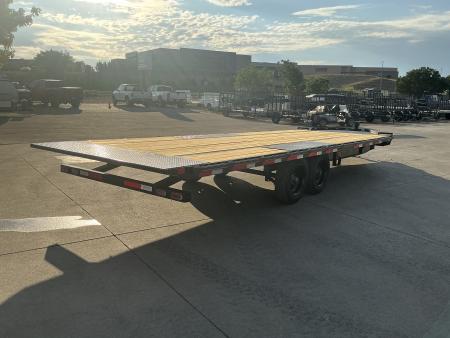 New 2027 Diamond C Trailers DET208L 24X102 Flatbed Trailer