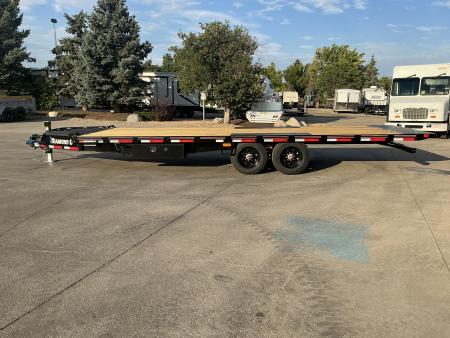 New 2027 Diamond C Trailers DET208L 24X102 Flatbed Trailer