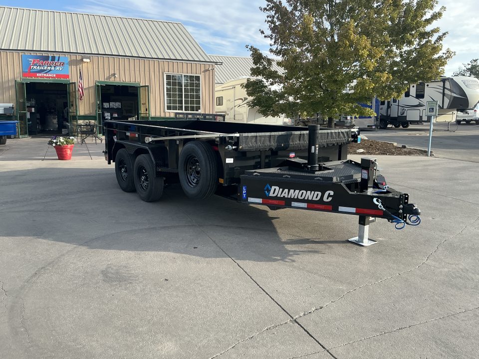 New 2027 Diamond C Trailers LPT207 14X82 Dump Trailer