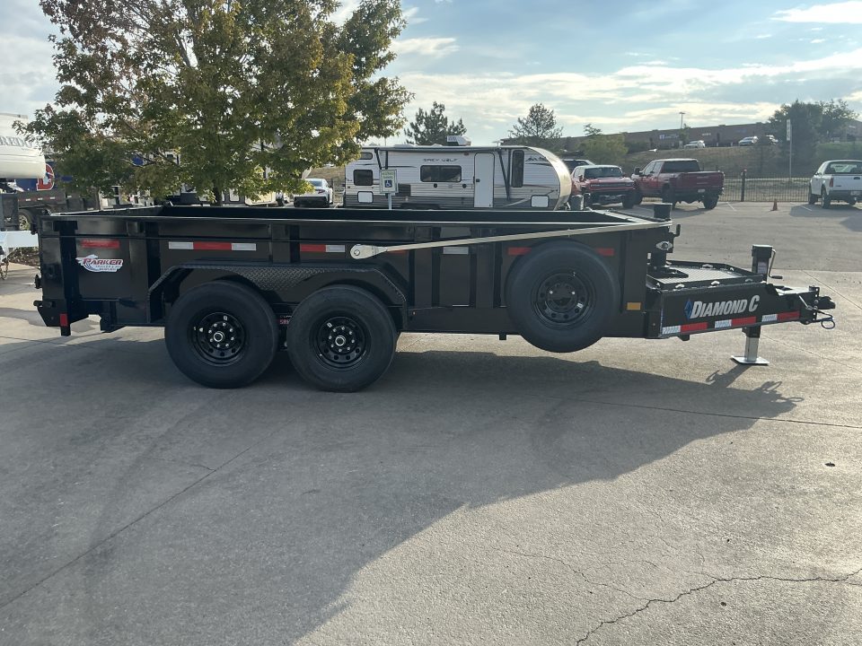 New 2027 Diamond C Trailers LPT207 14X82 Dump Trailer