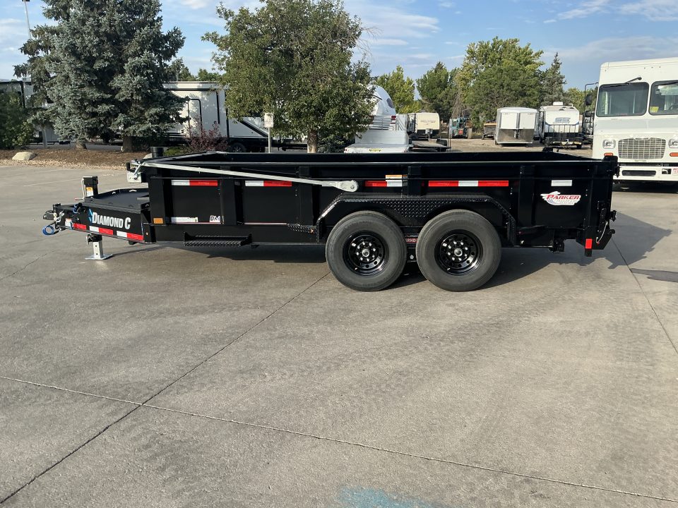 New 2027 Diamond C Trailers LPT207 14X82 Dump Trailer