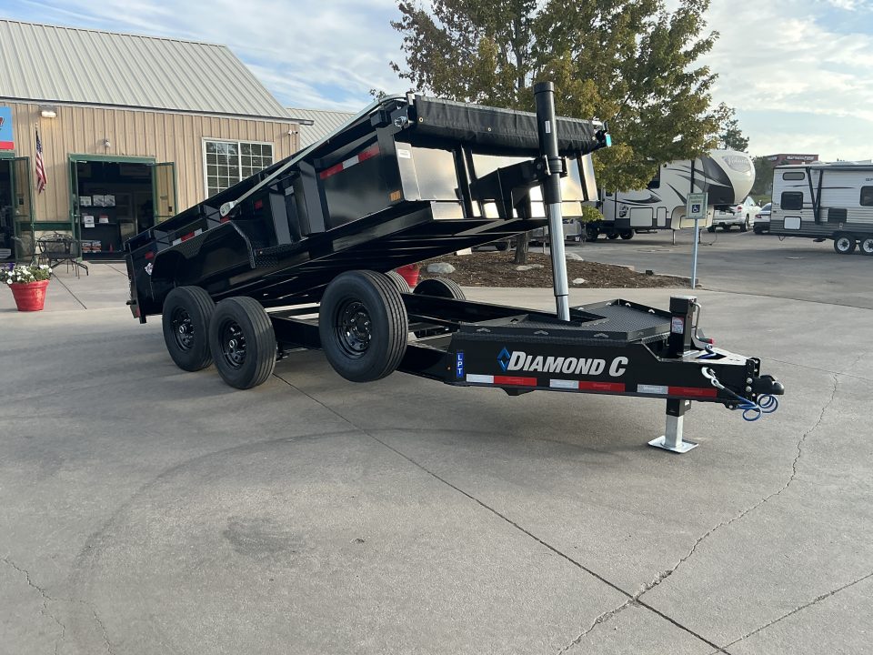 New 2027 Diamond C Trailers LPT207 14X82 Dump Trailer