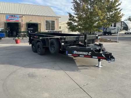 New 2027 Diamond C Trailers LPT207 14X82 Dump Trailer