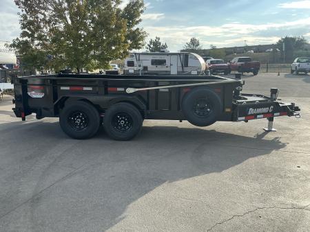 New 2027 Diamond C Trailers LPT207 14X82 Dump Trailer