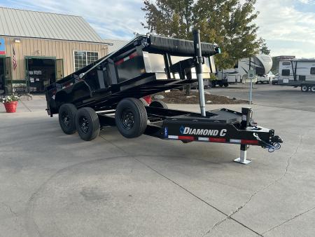 New 2027 Diamond C Trailers LPT207 14X82 Dump Trailer