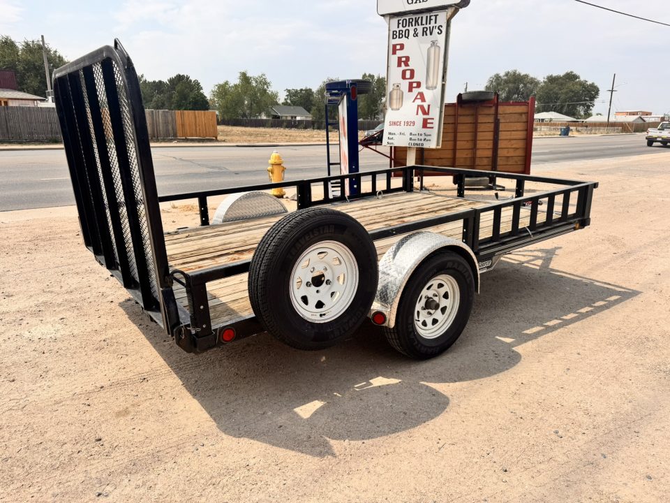 Used 2018 PJ Trailers 7-12 Ramp Gate ATV