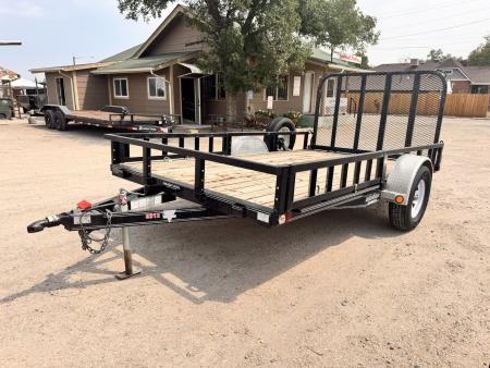 Used 2018 PJ Trailers 7-12 Ramp Gate ATV