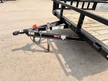 Used 2018 PJ Trailers 7-12 Ramp Gate ATV