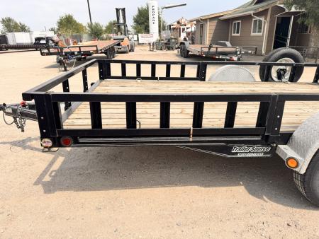 Used 2018 PJ Trailers 7-12 Ramp Gate ATV