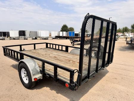 Used 2018 PJ Trailers 7-12 Ramp Gate ATV