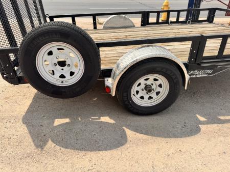 Used 2018 PJ Trailers 7-12 Ramp Gate ATV