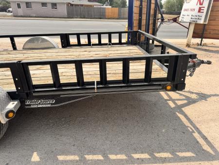 Used 2018 PJ Trailers 7-12 Ramp Gate ATV