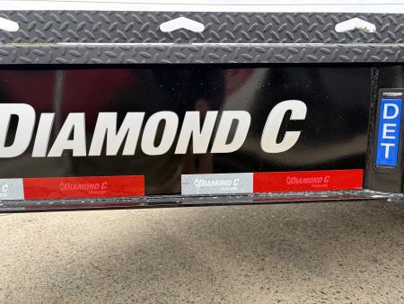 New 2027 Diamond C 8.5x22 Equipment, Full Tilt Bed, DET210