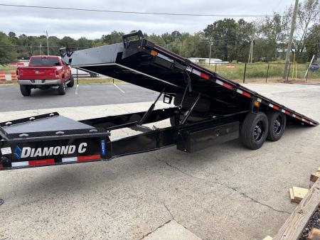 New 2027 Diamond C 8.5x22 Equipment, Full Tilt Bed, DET210