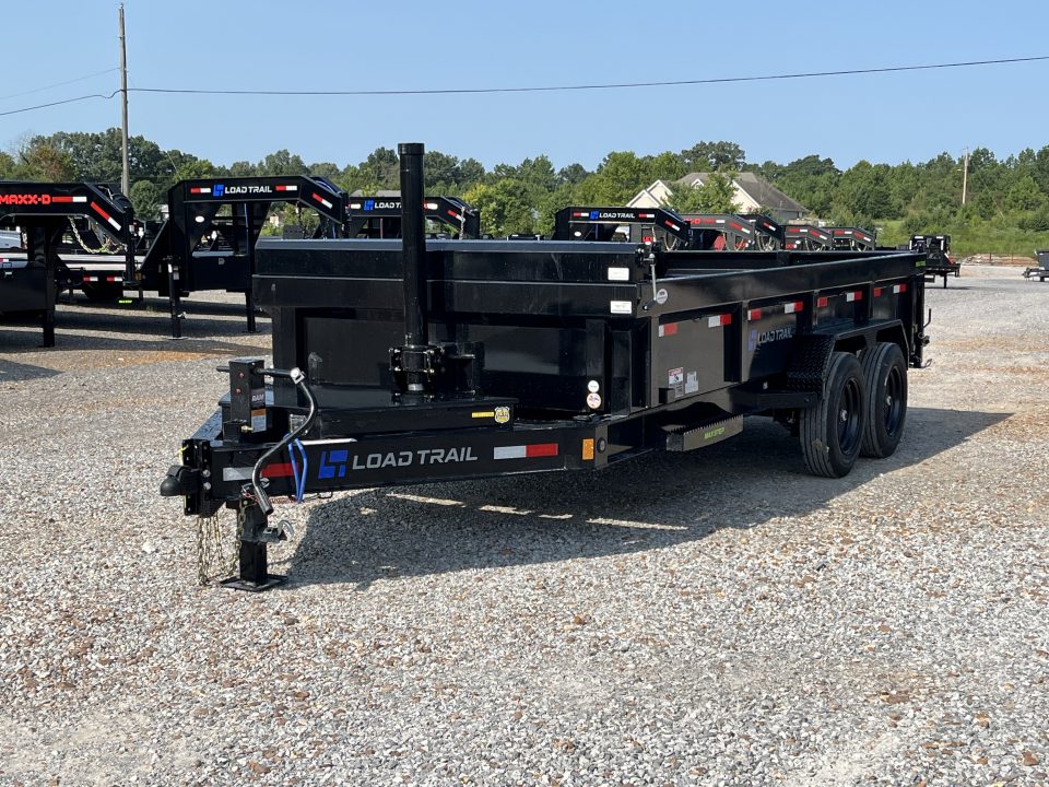 New 2027 Load Trail 83" x 16' 16k Dump Trailer *TELESCOPIC*