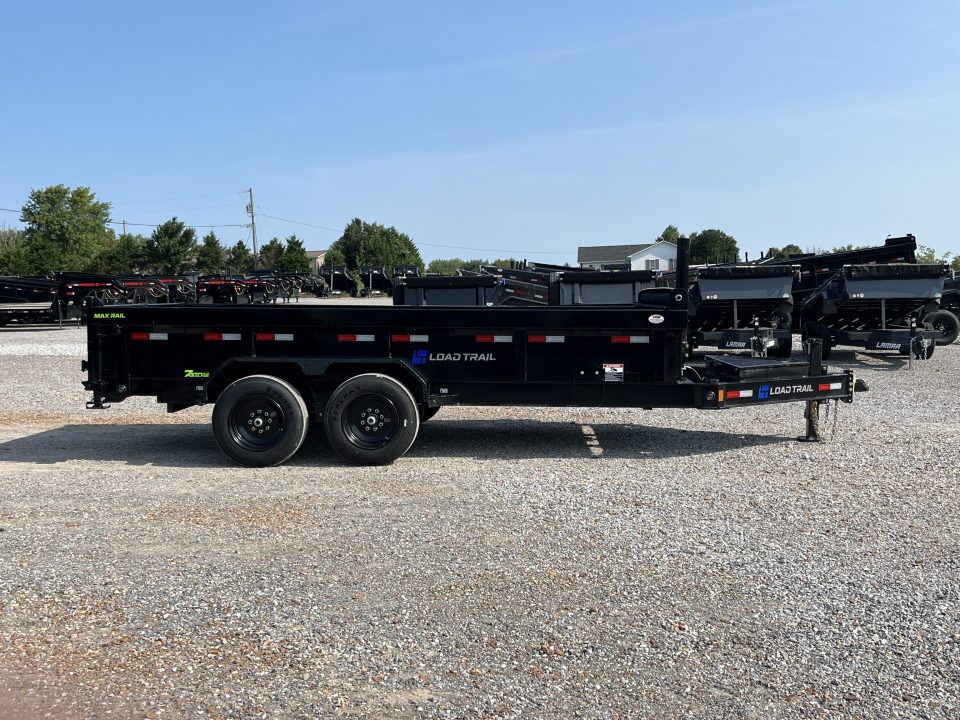 New 2027 Load Trail 83" x 16' 16k Dump Trailer *TELESCOPIC*