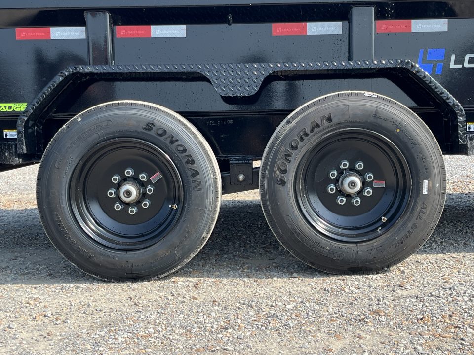 New 2027 Load Trail 83" x 16' 16k Dump Trailer *TELESCOPIC*