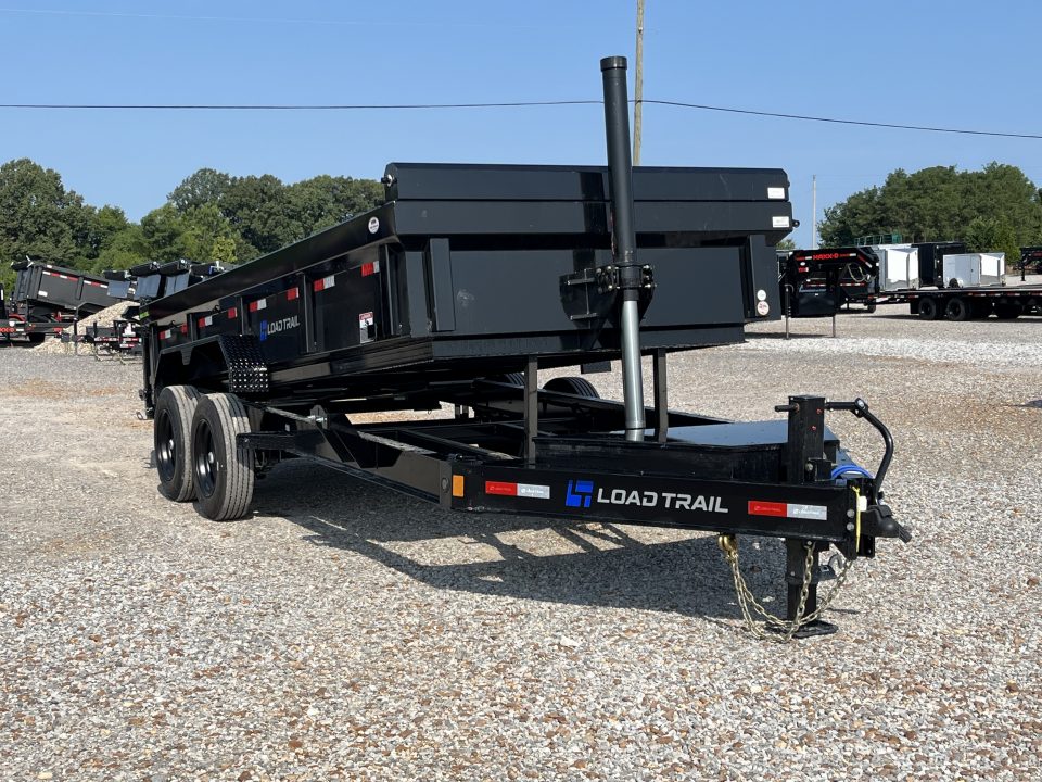 New 2027 Load Trail 83" x 16' 16k Dump Trailer *TELESCOPIC*