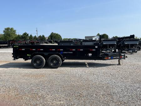New 2027 Load Trail 83" x 16' 16k Dump Trailer *TELESCOPIC*