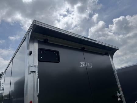 New 2027 E-Z Hauler EZEC7.5X16 XLT-P Cargo / Enclosed Trailer 71 SERIES 7 FOOT 1 INCH INTERIOR HEIGHT .080 POLY CORE SIDES TRANSLUCENT ROOF REAR CANOPY FREE ALUMINUM WHEEL UPGRADE