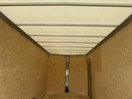 New 2027 E-Z Hauler EZEC7.5X16 XLT-P Cargo / Enclosed Trailer 71 SERIES 7 FOOT 1 INCH INTERIOR HEIGHT .080 POLY CORE SIDES TRANSLUCENT ROOF REAR CANOPY FREE ALUMINUM WHEEL UPGRADE