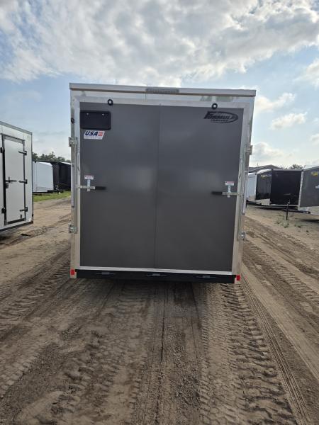 New 2027 Formula Trailers 7x16 CHARCOALW/Ramp Cargo / Enclosed Trailer