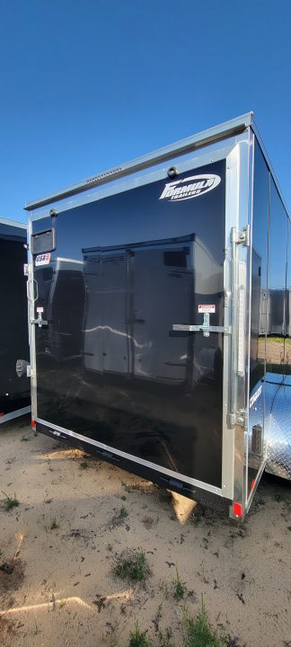New 2027 Formula Trailers 7x14 BLACK W/Ramp Cargo / Enclosed Trailer