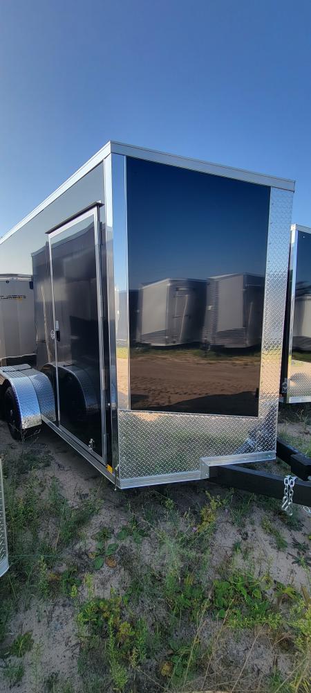 New 2027 Formula Trailers 7x14 BLACK W/Ramp Cargo / Enclosed Trailer
