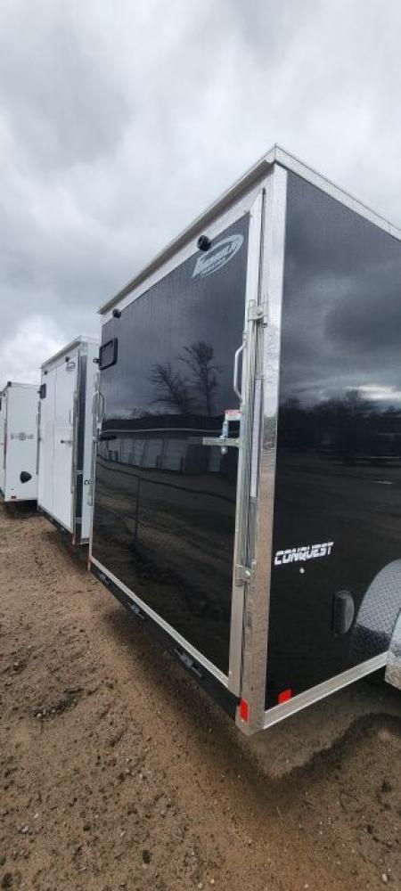 New 2026 Formula Trailers 7X16 7K 7FT TALL BLACK RAMP DOOR Cargo / Enclosed Trailer