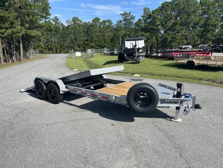 New 2027 Diamond C HDT Tilt Trailer, 20ft ( 16ft Tilt + 4ft Stationary) #7K Axles, 14-Ply Tires